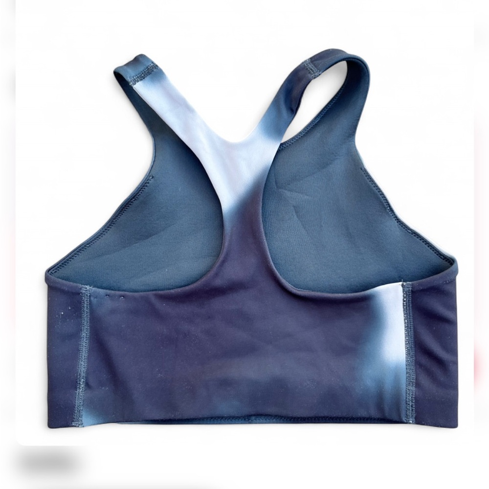 Nike Racer Back Swoosh Sports Bra Size S - Picture 2 of 5